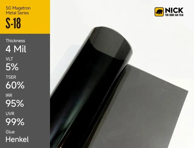 Avtomobilni mukammal himoya qilish uchun metall rangli plyonka va oyna metalllashtirilgan plyonka bilan tanishing